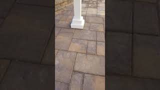 Beautiful Belgard Lafit Pavers installed wrong america construction [upl. by Garrott]