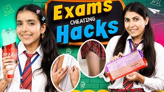 Exams Cheating Hacks  Topper vs Failure  School Students Life  Anaysa [upl. by Michal]