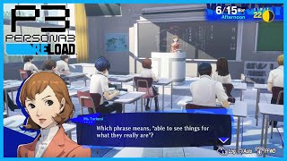 Classroom Answer 615  Persona 3 Reload [upl. by Dougall]