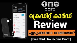 Onecard credit card review  Onecard credit card apply  one card credit card malayalam [upl. by Colville]