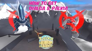 How to get Dialga amp Palkia in POKEMON BRICK BRONZE  Pokemon Brick Bronze Renewal Reborn [upl. by Ardle6]