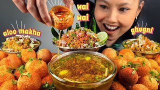 SPICY PANIPURI CHALLENGE  PANIPURI EATING CHALLENGE  INDIAN STREET FOOD  EATING VERY SPICY FOOD [upl. by Pippas884]