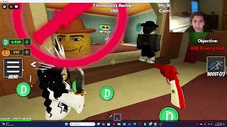 murdering my friends in roblox again Murder Your Friends Part 2 [upl. by Anawad]