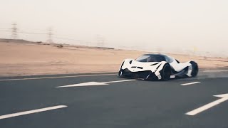 DEVEL SIXTEEN Top Speed Run at Dubai 503 kmh [upl. by Maag92]