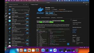 Docker  install docker with visual studio code [upl. by Christen579]