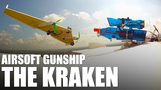 Airsoft Gunship  The Kraken  Flite Test [upl. by Aleehs]