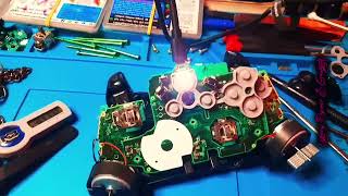 Xbox one controller stickdrift repair and button pad clean [upl. by Hebe]