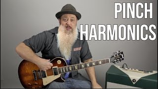 How to Get Pinch Harmonics Like Billy Gibbons From ZZ Top [upl. by Raddi319]