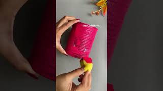 Tin container planter planter pot painting ideas youtubeshorts shorts planter diy [upl. by Mihe485]