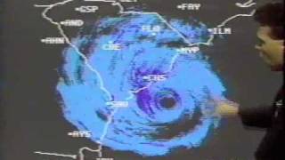 Hurricane Hugo 1989 TWC [upl. by Ailasor230]