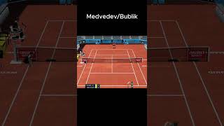 Tennis Elbow 2013 10j Medvedev vs Bublik [upl. by Yramesor479]