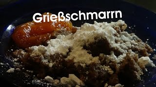 Grießschmarrn vegan ohne Milch und ohne Eier  Rezept [upl. by Yelsnia]