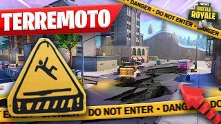 EL PRIMER TERREMOTO de FORTNITE  TEMPORADA 8 [upl. by Annaiv]