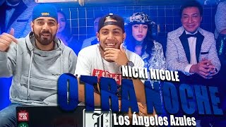 Los Ángeles Azules NICKI NICOLE  Otra Noche  REACCIÓN [upl. by Rolland935]