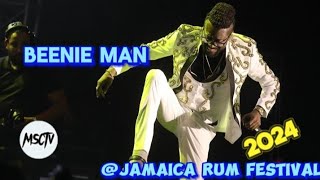 beenie man perform his classics at jamaica rum festival 2024  montego Bay jamaica [upl. by Sibylle532]