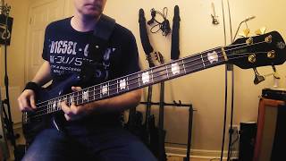 Murders in the Rue Morgue by Iron Maiden  Bass Cover Spector Euro4 LX [upl. by Torie]