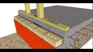 Section through a Brick Veneer Slab on ground Building Part 2 [upl. by Sokil]