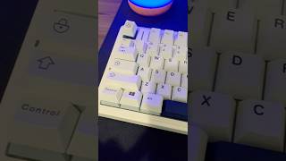 MODIFICADO TECLADO MECÂNICO AULA 75  KEYCAPS ALIEXPRESS teclado gamer setup minimalista branco [upl. by Irita109]