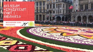 DAY 1  BRUSSELS VLOGS FLOWERS AND AUGUST HEAT Belgium InsideOut [upl. by Nalo]