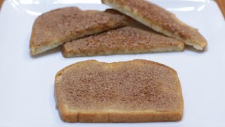 How to Make Cinnamon Toast  Easy Homemade Cinnamon Toast Recipe [upl. by Medorra]