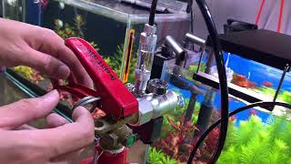 Step To Install Co2 Tank Solenoid Regulator Set [upl. by Ikiv]