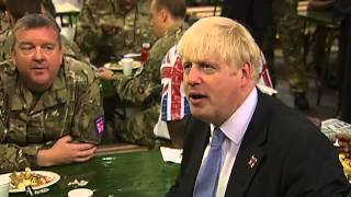 Hilarious Boris Johnson watches the rowing at London 2012 [upl. by Nodnorb]