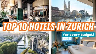 ZURICH HOTEL GUIDE Top 10 hotels in Zurich Switzerland  BudgetFriendly to Luxury 5Star Retreats [upl. by Erle]