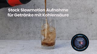 Stock Videoproduktion Slow Motion Getränke mit 120 FPS [upl. by Aloz273]