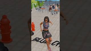 3D DANCER ANIMATION CREATED IN BLENDER SHORTS 🤗 reels shorts dance music love art trending [upl. by Eusoj]