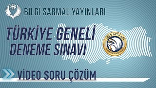 Bilgi Sarmal Yayınları TYT Türkiye Geneli2 Matematik 110 Çözümleri [upl. by Downs]