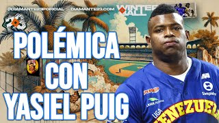 ¿ESCÁNDALO La verdadera razón de la salida de Yasiel Puig de Tiburones de La Guaira  DIAMANTE 23 [upl. by Ahcropal]