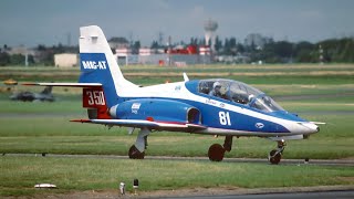 Mikoyan Mig AT Board 81  Footage  1997 [upl. by Haroppizt]