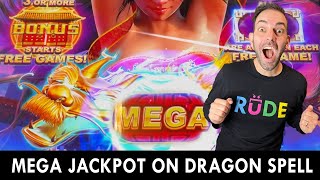 MEGA JACKPOT on NEW Dragon Spell 🔥 Live Casino Maryland [upl. by Aradnahc]