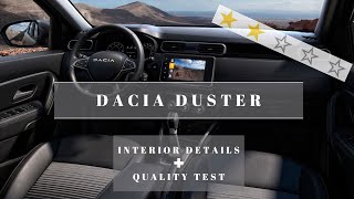 Dacia Duster 2023  Interior Details And Quality Test [upl. by Mont55]