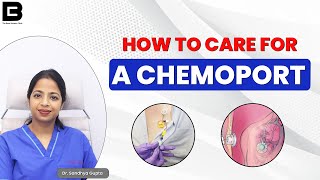 Care for Your Chemoport StepbyStep Guide  Chemoport Insertion in Breast Cancer Surgery [upl. by Arimat633]