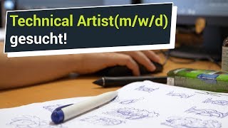 Arbeiten in der GamesBranche 🎮 Technical Artist gesucht 🎨 [upl. by Tish458]