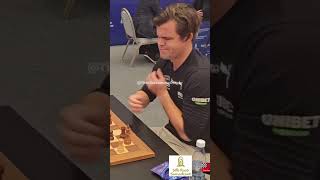 He sacrificed his ROOOOOOK against Magnus 😳😂 chess chessplayer schach echecs ajedrez шахматы [upl. by Tewell]