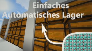 EINFACHES automatisches LAGER bauen Wenig EIS TUTORIAL [upl. by Jehanna]