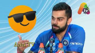 Virat Kohli Press Conference Funny Video Azizi Totay I Tezabi Totay by Ali Azizi [upl. by Llewellyn640]