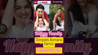 Dimples Romana Happy Family shortsviral pinoyshowbiz gettingmarried trending [upl. by Culhert]