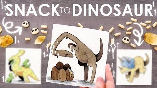 CREATING 14 FOODINSPIRED DINOS  Tokyo Treat Unboxing [upl. by Pellet]