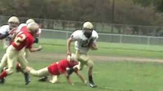 Wyoming Area vs Holy Redeemer Freshmen 2009 Number 20 TD [upl. by Yarw]