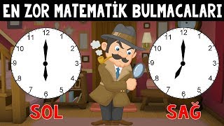 Öğretmenlerin Bile Çözemeyeceği En Zor 3 Matematik Bulmacası [upl. by Yaner423]