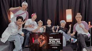 bts reaction to Teri Baaton Mein Aisa Uljha Jiya song l bts reaction to bollywood song l [upl. by Yttik]