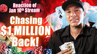 Stevewilldoit Fight to Win 1 Million Back The Journey Continues blackjack vegas [upl. by Anilos660]