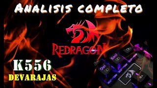 Redragon K556 Devarajas análisis completo [upl. by Lindsey]