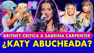 ¿QUÉ PASÓ EN LOS PREMIOS MTV2024 VMAS  Triángulos amorosos 💔 KATY PERRY voladora 😱Britney crítica [upl. by Jeffries249]