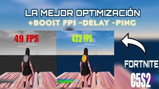 🔧la MEJOR OPTIMIZACIÓN para FORTNITE C5S2 📁 FPS ESTABILIDAD PING 🛠 [upl. by Glen178]