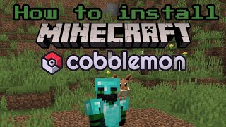 How to install Cobblemon Mod  Minecraft Java Edition [upl. by Annairam]