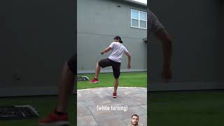 540 kick Tutorial Home practice viral record kickpractice kickboxing [upl. by Lavotsirc]